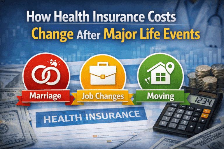 How Health Insurance Costs Change After Major Life Events