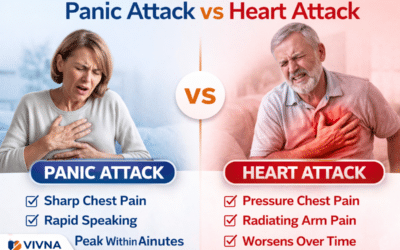 Difference Between Panic Attack and Heart Attack | Symptoms Guide