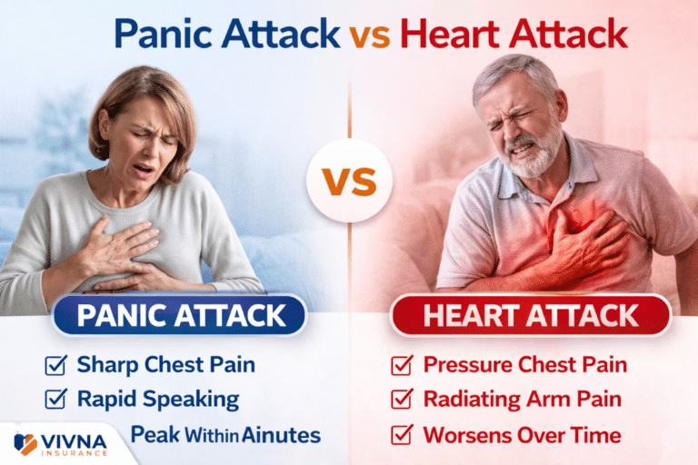 Difference Between Panic Attack and Heart Attack
