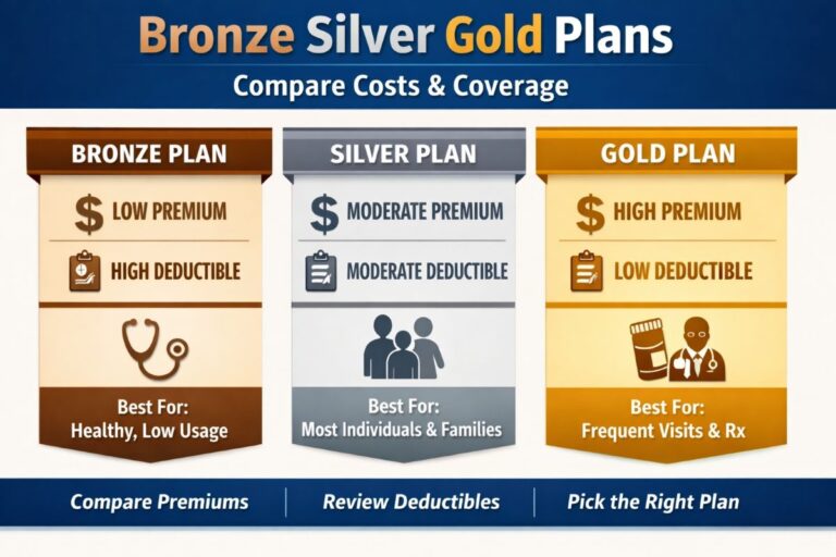 Bronze Silver Gold Plans