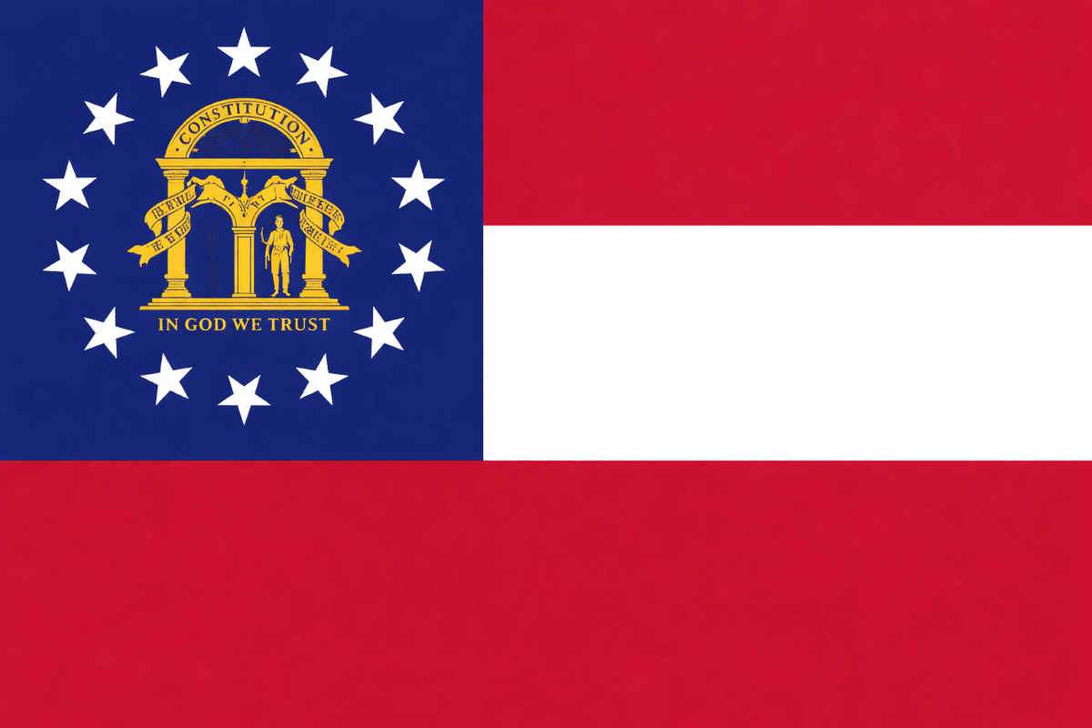 Georgia State Flag
