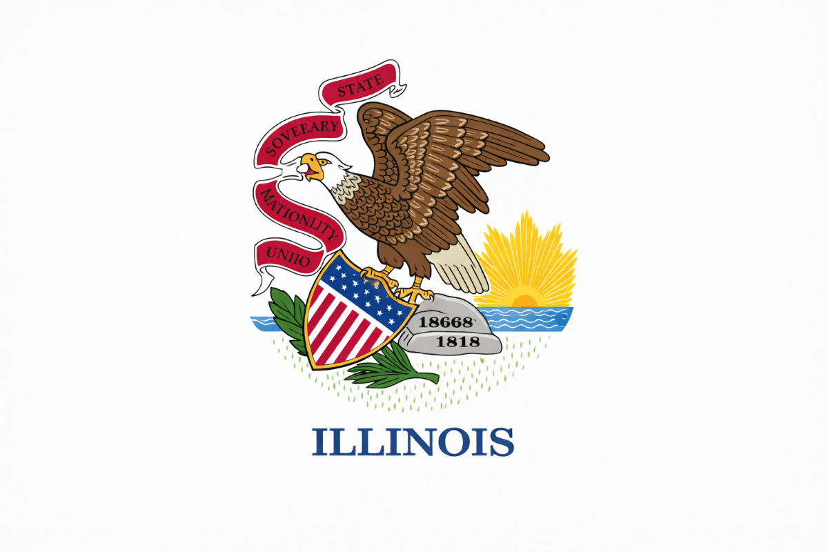 Illinois State Flag
