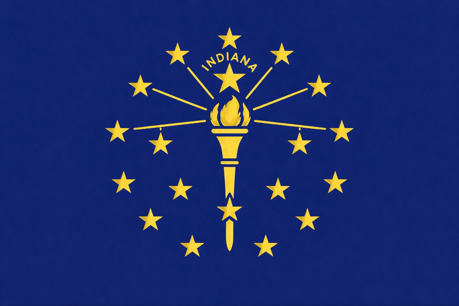 Indiana State Flag