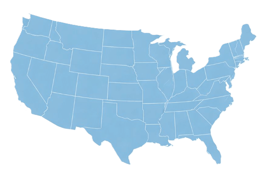 Map of the USA 2