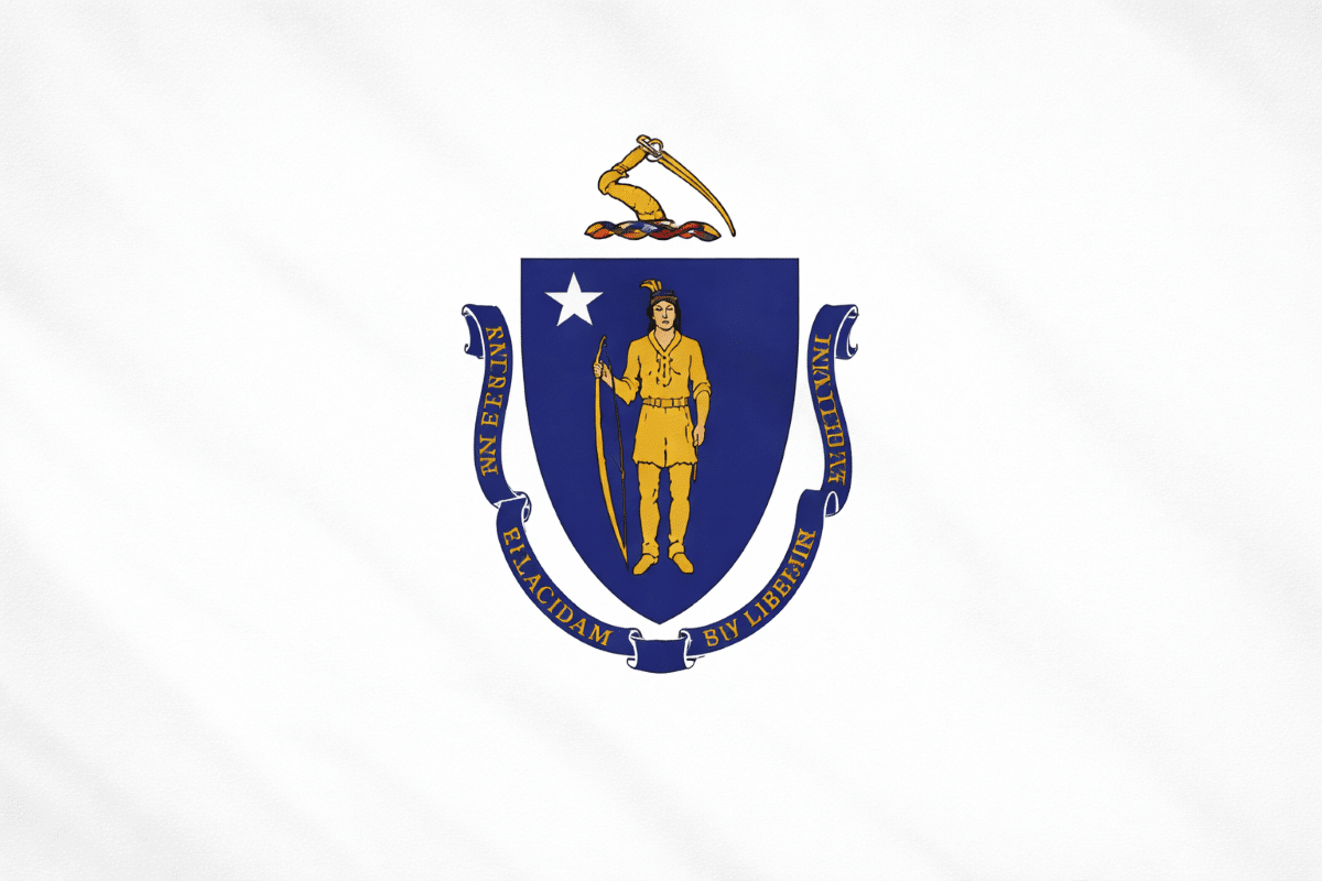 Massachusetts State Flag
