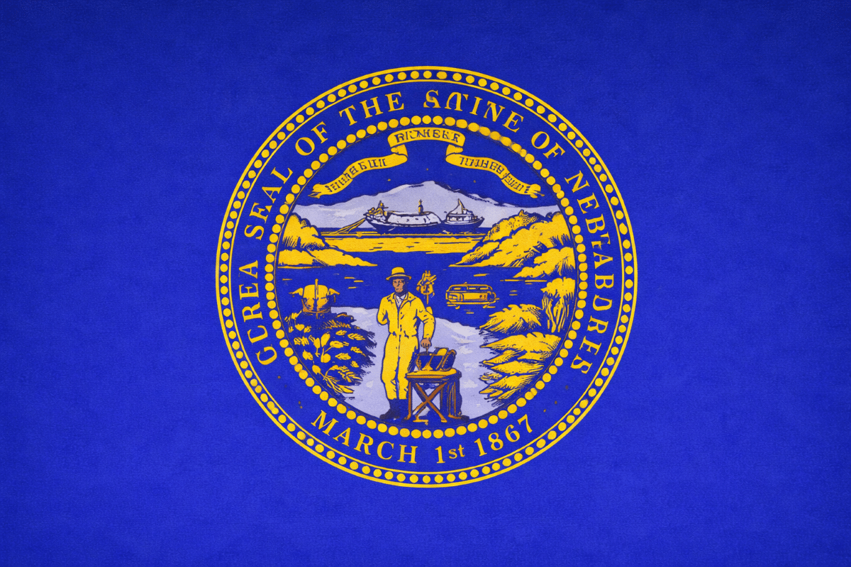 Nebraska State Flag