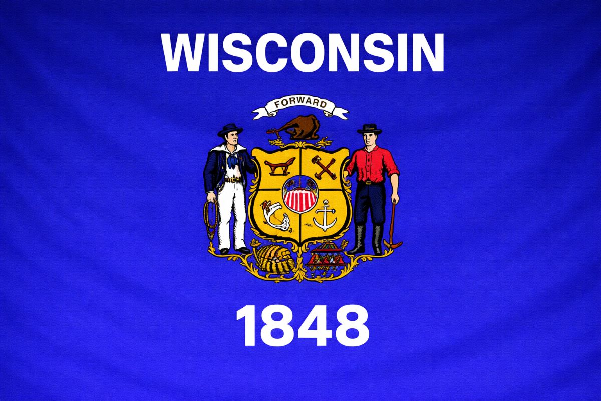 Wisconsin State Flag