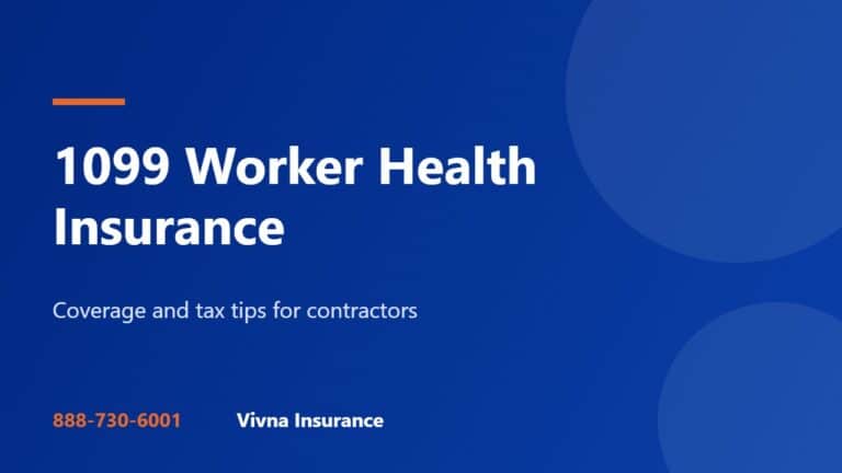 1099 Worker Health Insurance