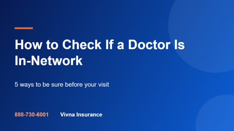 How to Check If a Doctor Is In Network: 5 Ways to Be Sure