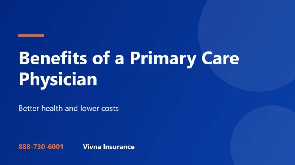 Benefits of a Primary Care Physician for Your Health and Wallet