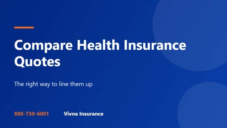How to Compare Health Insurance Quotes the Right Way