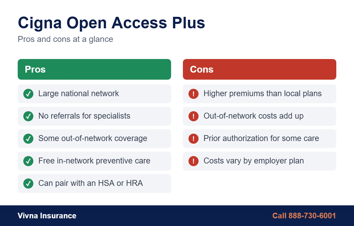 Is Cigna Open Access Plus a good plan: pros and cons of Cigna OAP