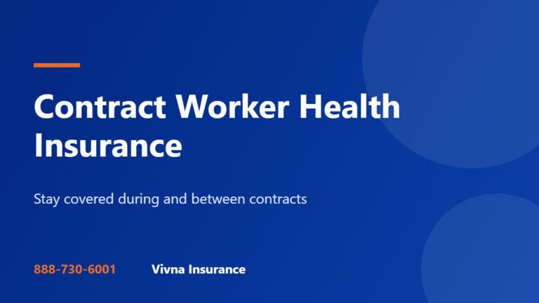 Contract Worker Health Insurance