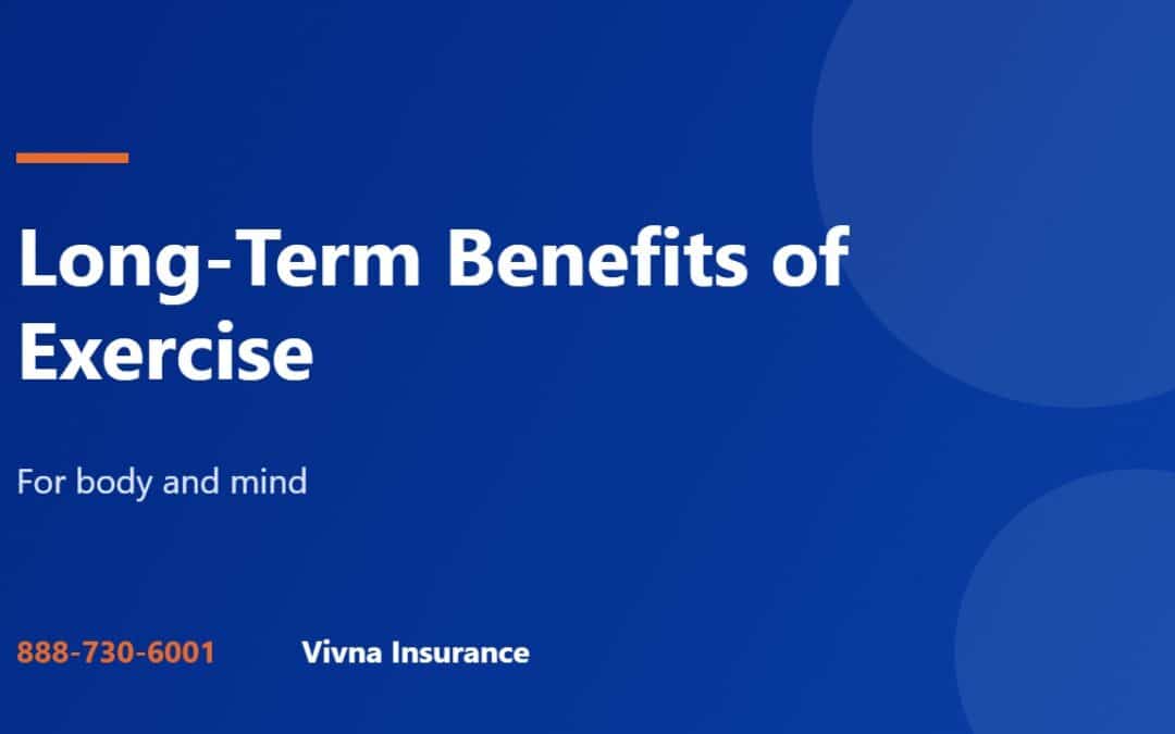 Long-term benefits of exercise guide from Vivna Insurance