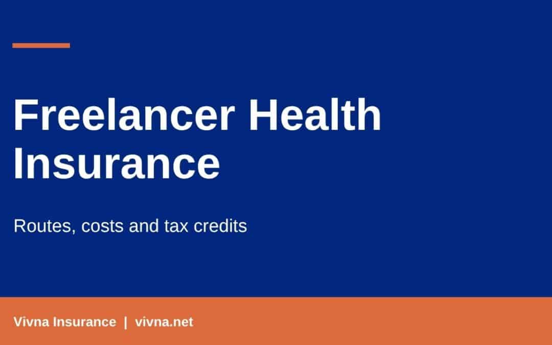 Freelancer health insurance header on routes, costs and tax credits