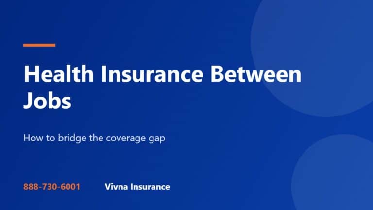 Health Insurance Between Jobs