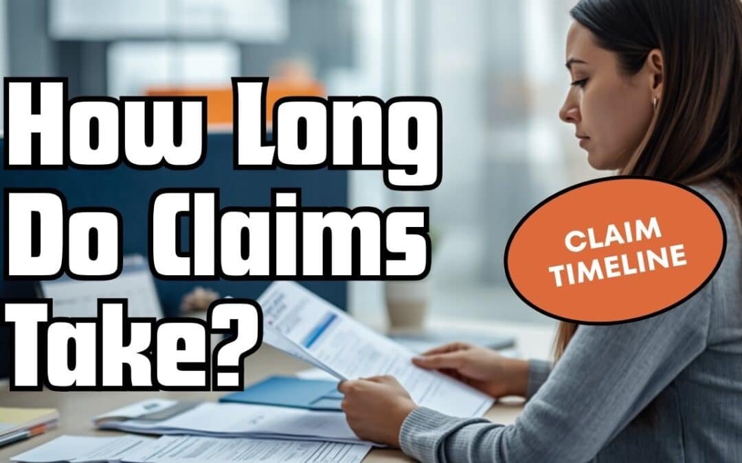 Woman reviewing medical bills to track her health insurance claim timeline
