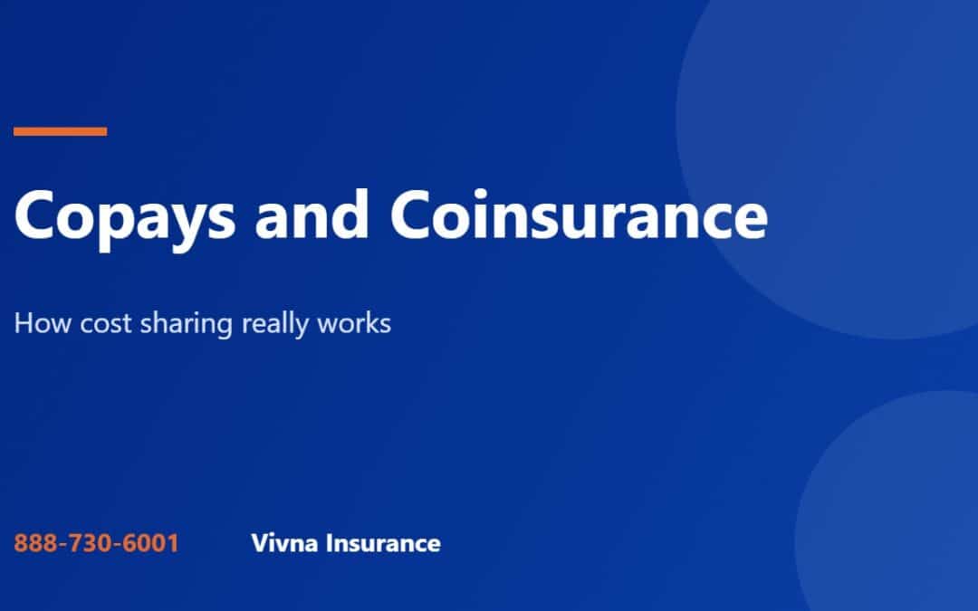 Copays and coinsurance guide from Vivna Insurance