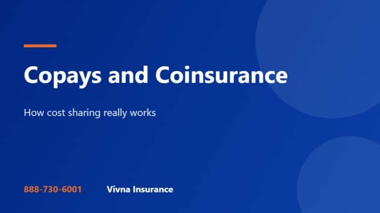 Copays and Coinsurance