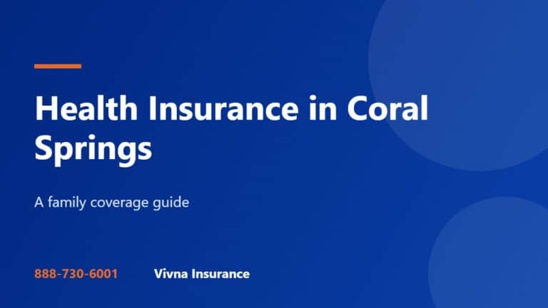 Health Insurance in Coral Springs: A Family Guide