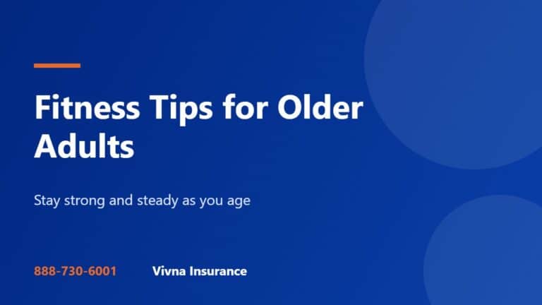 Fitness Tips for Older Adults to Age Well and Stay Strong