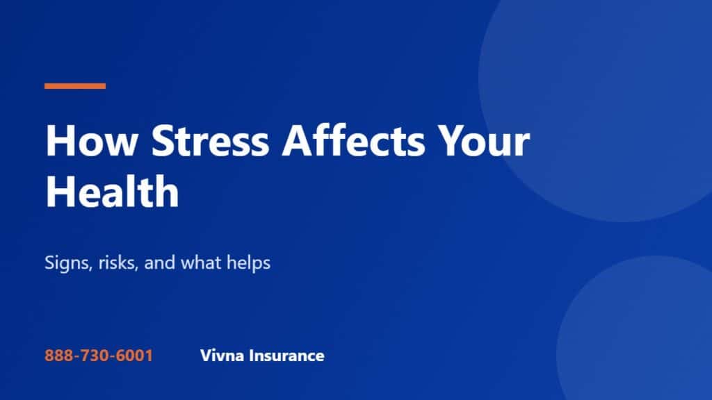 How Stress Affects Your Health and What Helps