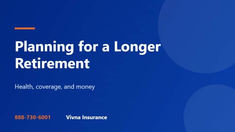 Planning for a Longer Retirement and Rising Life Expectancy