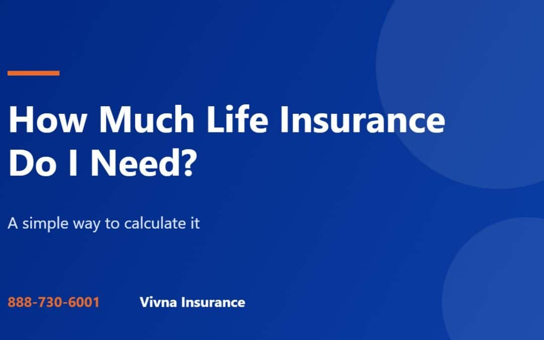 How much life insurance do I need guide from Vivna Insurance