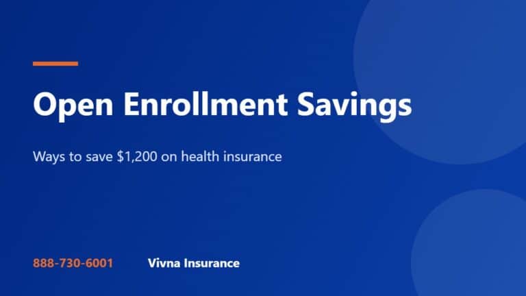 Open Enrollment Savings