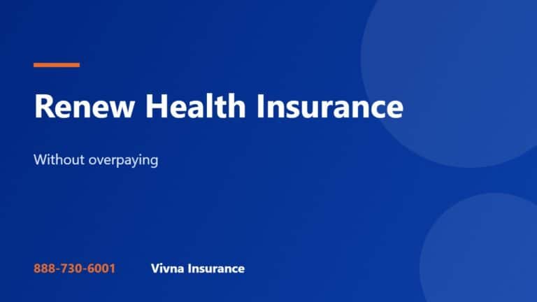 How to Renew Health Insurance Without Overpaying