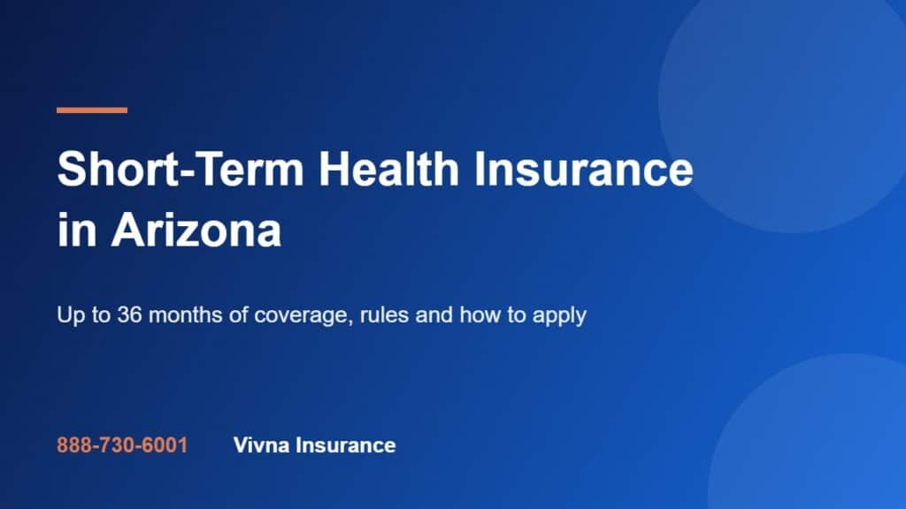 Short-Term Health Insurance in Arizona: Rules and Plans