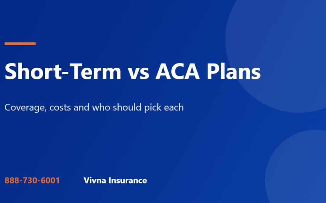 Short-term vs ACA health insurance guide from Vivna Insurance