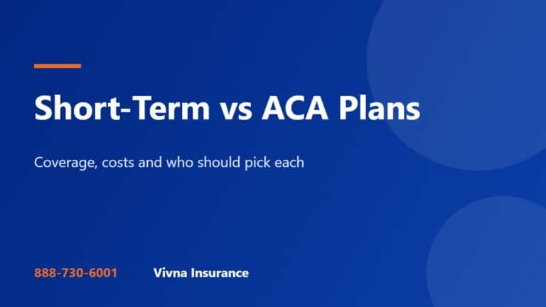 Short-Term vs ACA Health Insurance