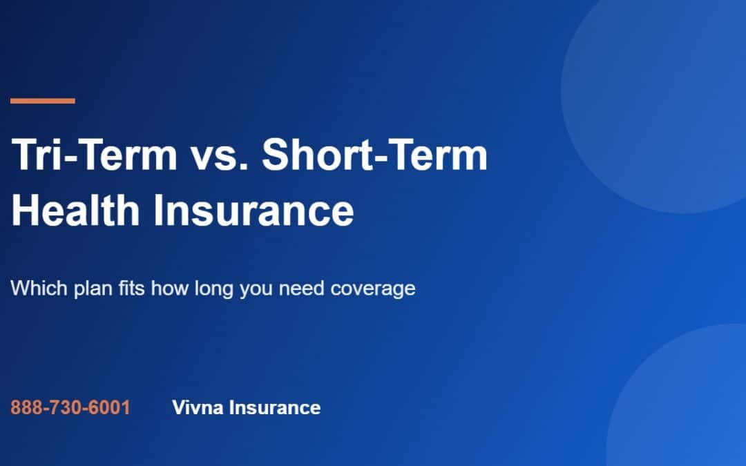 Tri-Term vs. Short-Term Health Insurance guide from Vivna Insurance