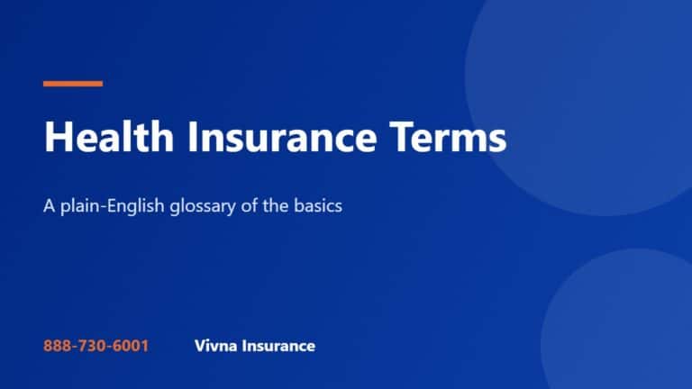 Health Insurance Terms