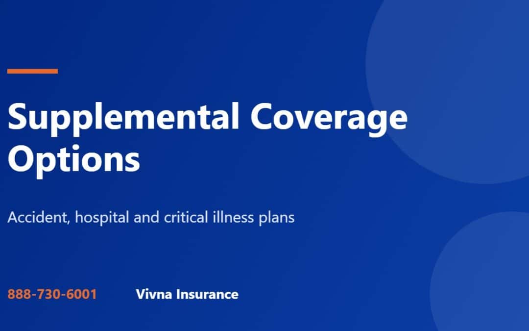 Supplemental coverage options guide from Vivna Insurance